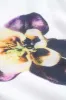 Blomsterprint-knap langærmet skjorte sold by Micas