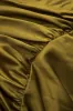 Satin ruched slips foran langærmet skjorte sold by Micas