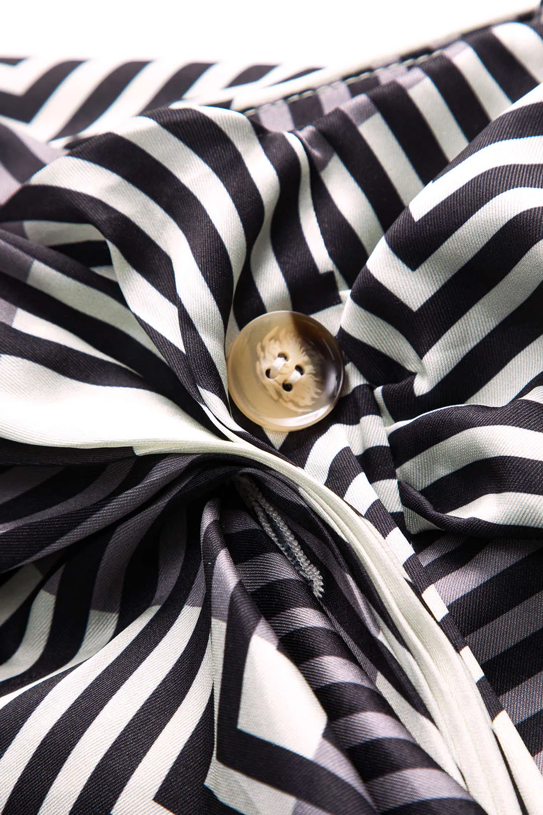 RUCHED STRIPE -knapskørt sold by Micas product image thumbnail 3