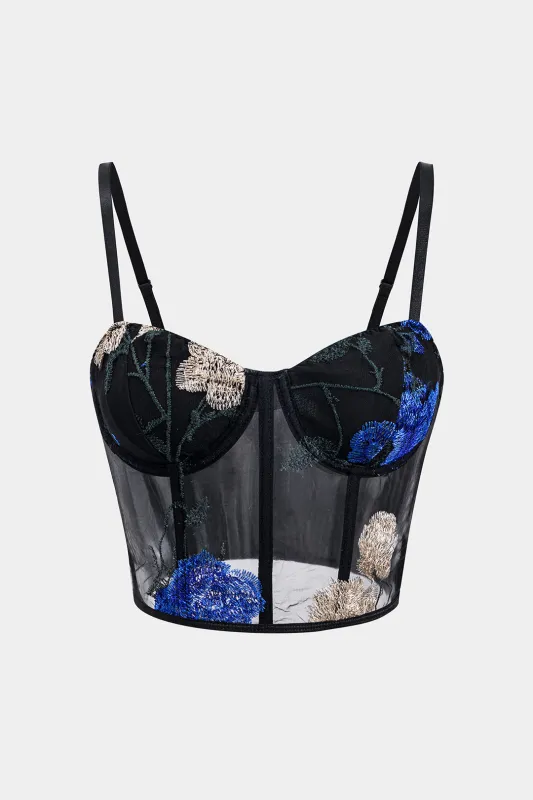 Broderi Corset Bustier Cami Top sold by Micas