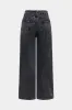 Denim patchwork knap lomme brede ben jeans sold by Micas