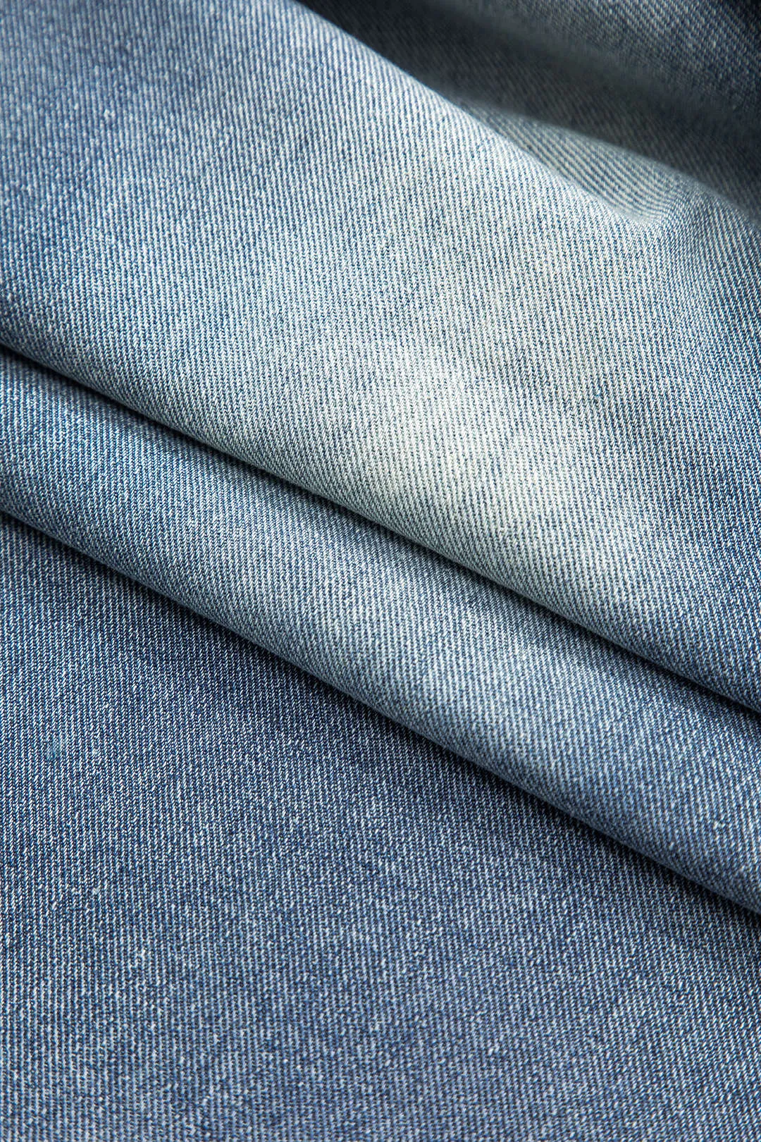 Denim falmede dobbelt linning Button Pocket Wide Ben Jeans sold by Micas product image thumbnail 5