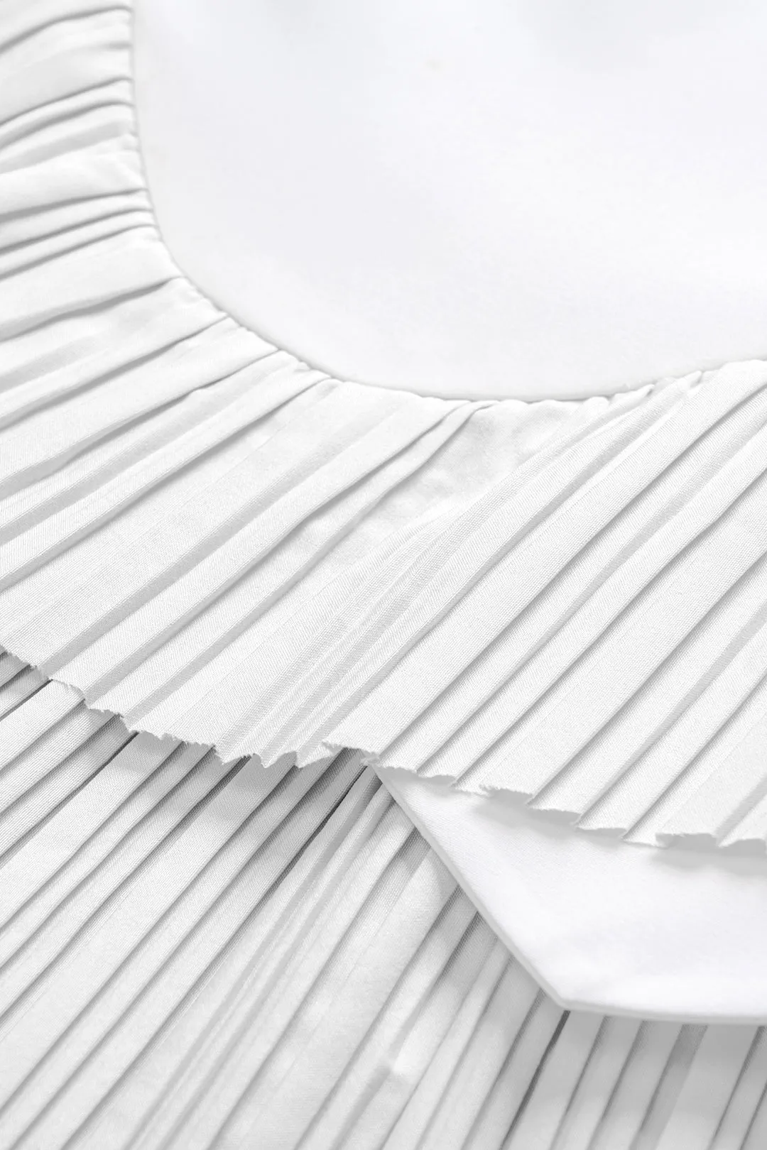 Plisseret patchwork korset ærmeløs mini kjole sold by Micas product image thumbnail 4