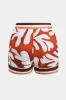 Plus størrelse bohemsk trykknap langærmet skjorte og knap shorts sæt sold by Micas
