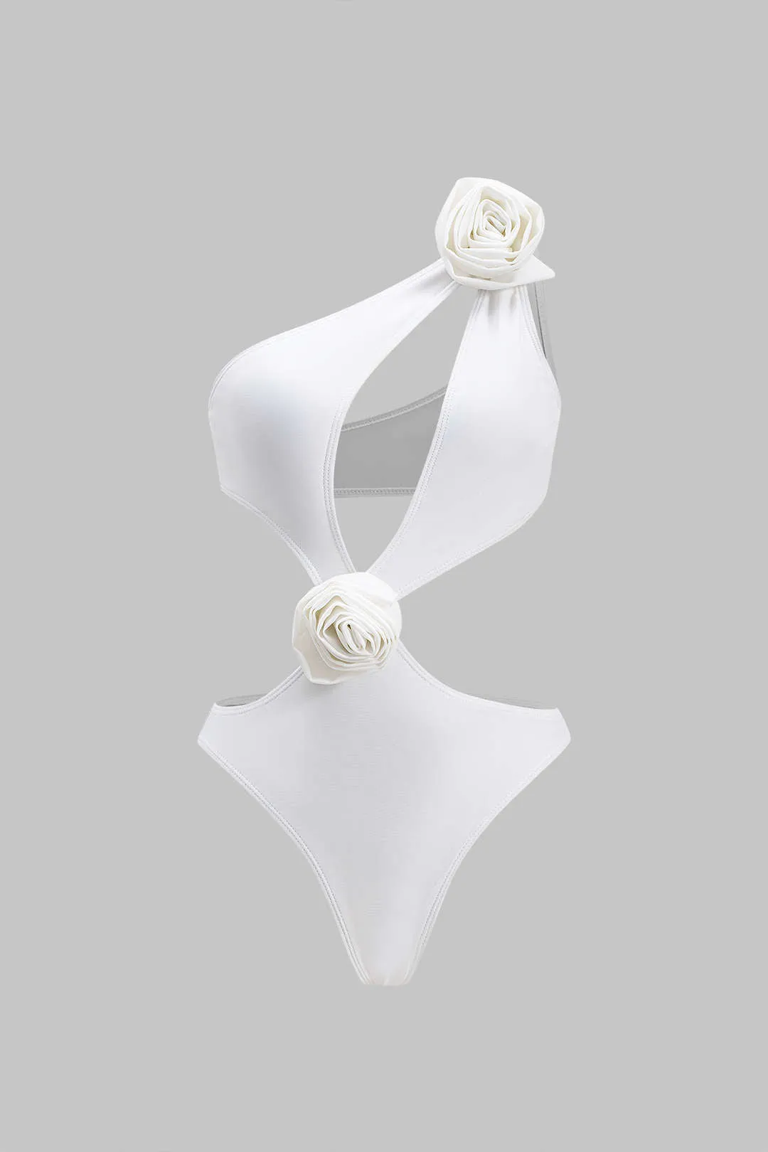 3d blomster udskåret mave kontrol i ét stykke badedragt sold by Micas