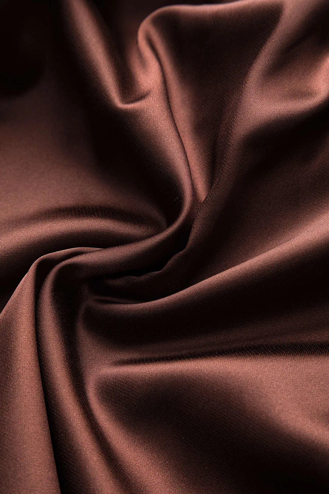 Satin patchwork ruched tie knude ærmeløs mini kjole sold by Micas product image thumbnail 5