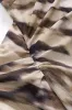Tiger Print Mesh Ruched Rackless Slip Maxi Dress sold by Micas