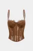 Ren bustier korset cami top sold by Micas