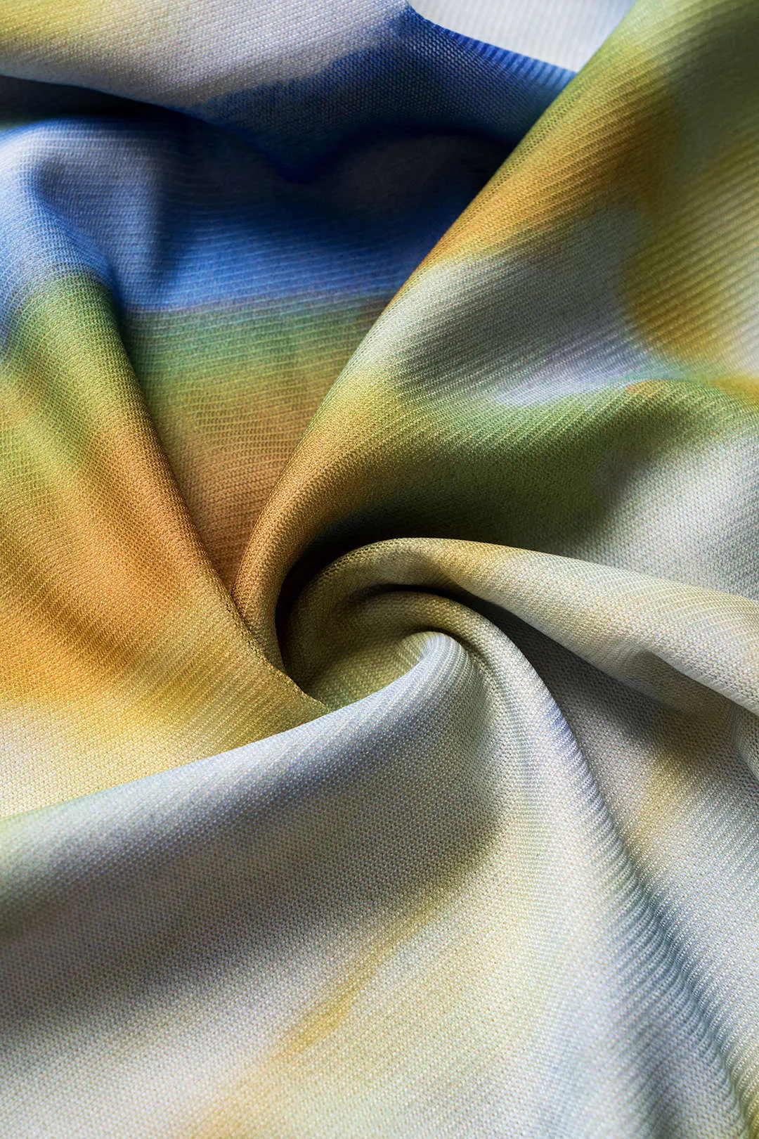 Abstract Print Mesh Ruched Cut Out Langærmet mini -kjole sold by Micas product image thumbnail 5