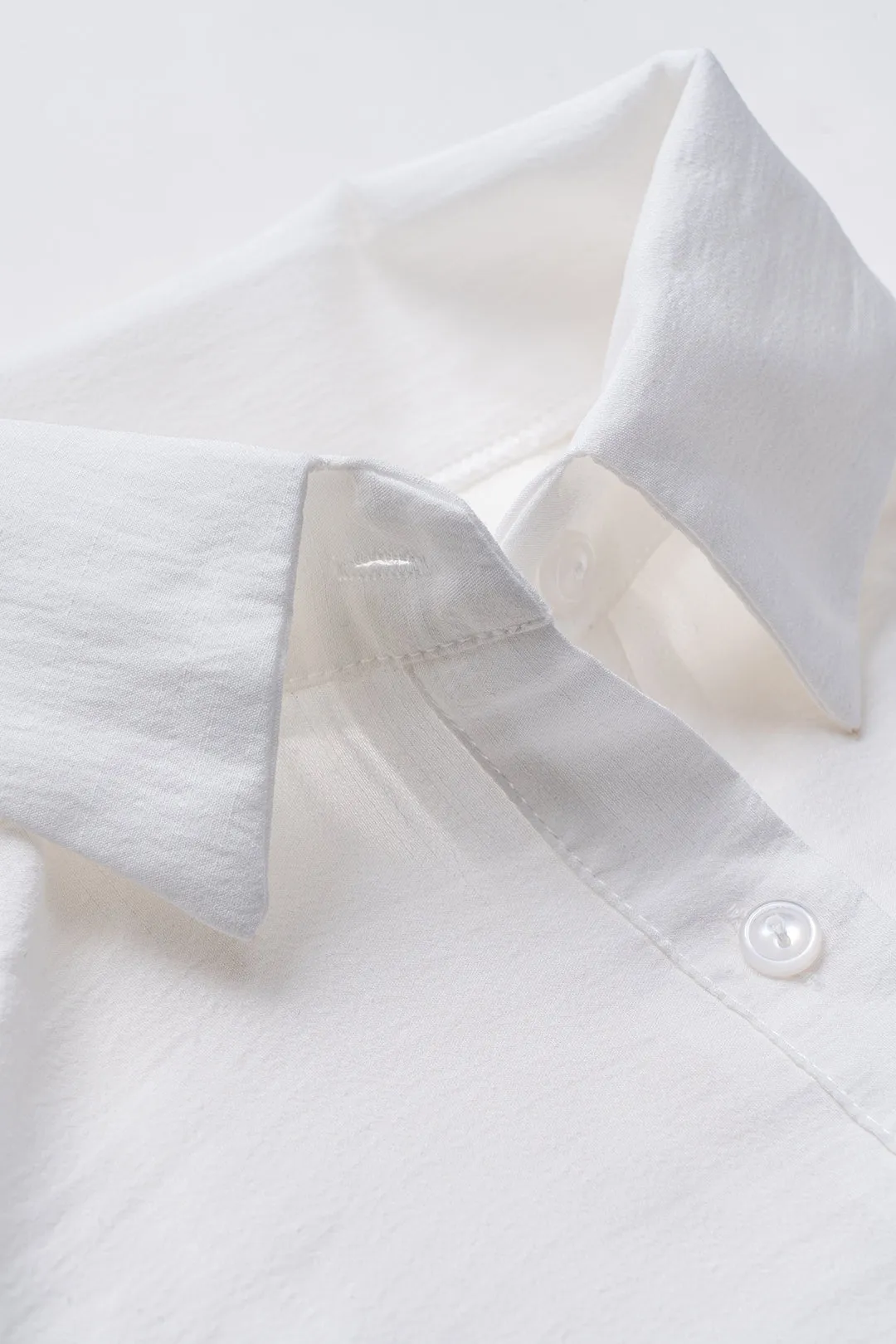 Ruched Button Bell Sleeve Mini Dress sold by Micas product image thumbnail 4