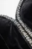 Fløjl rhinestone cami top sold by Micas