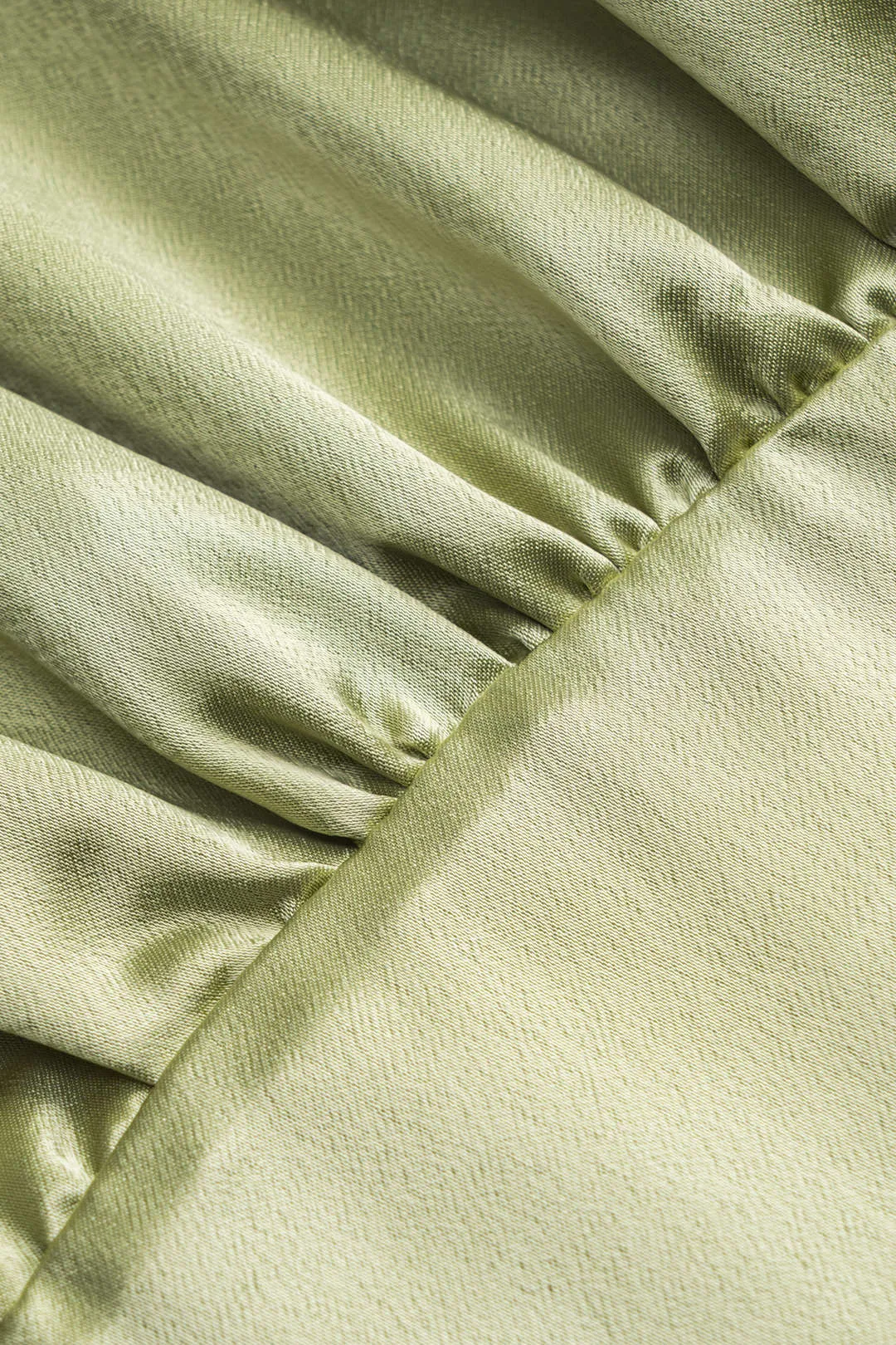 Satin ruched lynlås korset mini kjole sold by Micas product image thumbnail 3
