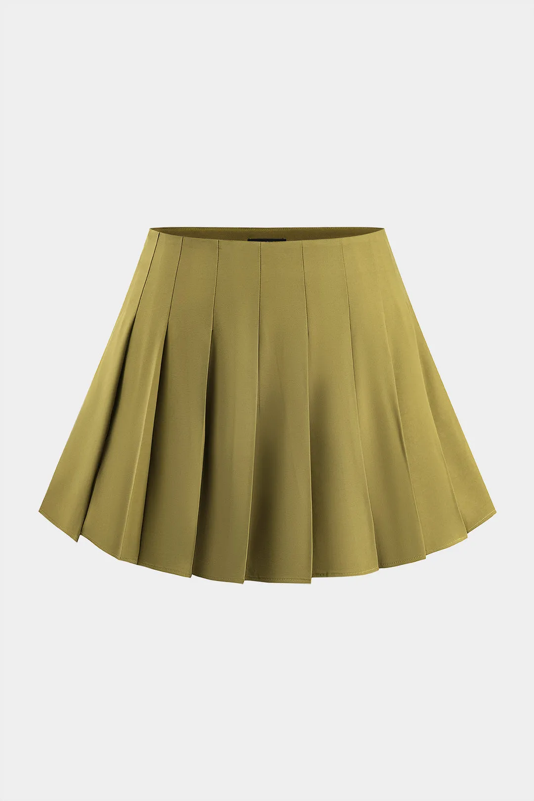 Plus størrelse knap tank top og plisseret nederdel sæt sold by Micas product image thumbnail 4