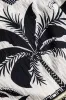 Kokosnød palm geometrisk tryk slips knude nederdel sold by Micas