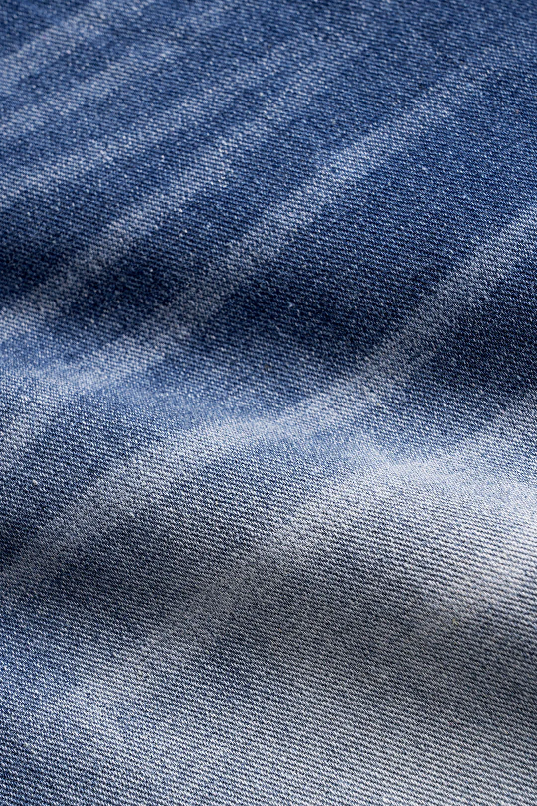 Denim Faded Distressed Button Pocket Wide Leg Jeans sold by Micas product image thumbnail 4