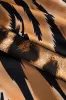 Leopard print satin lynlås korset slip mini kjole sold by Micas
