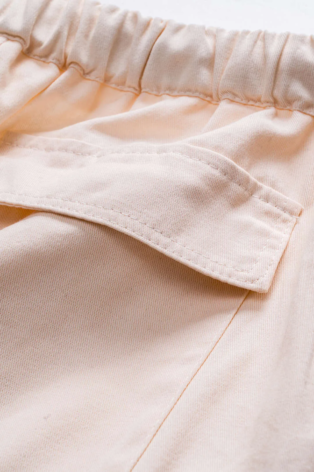 Ruched slips front lomme brede ben bukser sold by Micas product image thumbnail 4