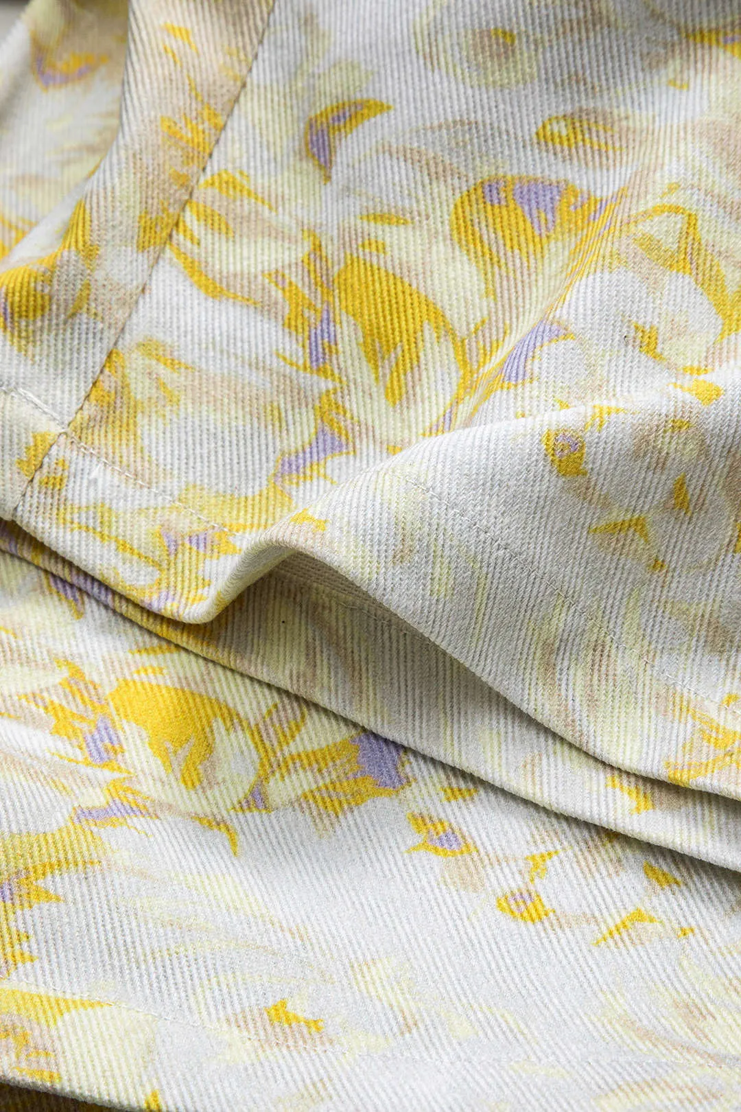 Abstract Print Denim Button Pocket Wide Ben Bukser sold by Micas product image thumbnail 5