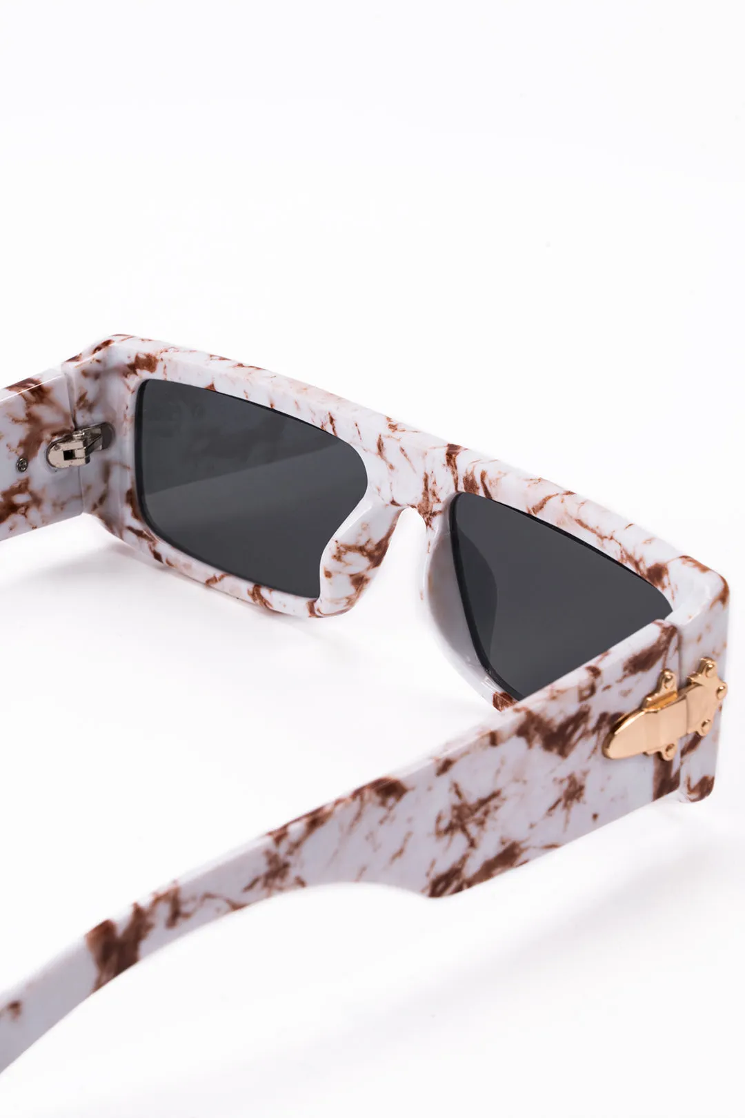 Retro Frame Square Sunglasses sold by Micas product image thumbnail 3