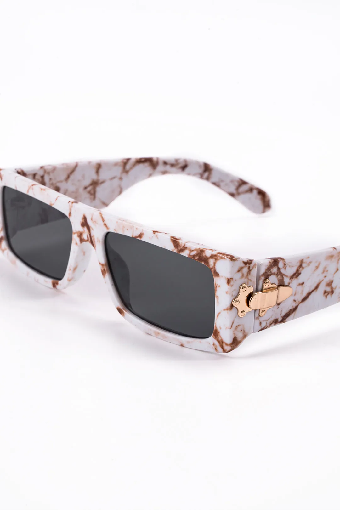 Retro Frame Square Sunglasses sold by Micas product image thumbnail 4