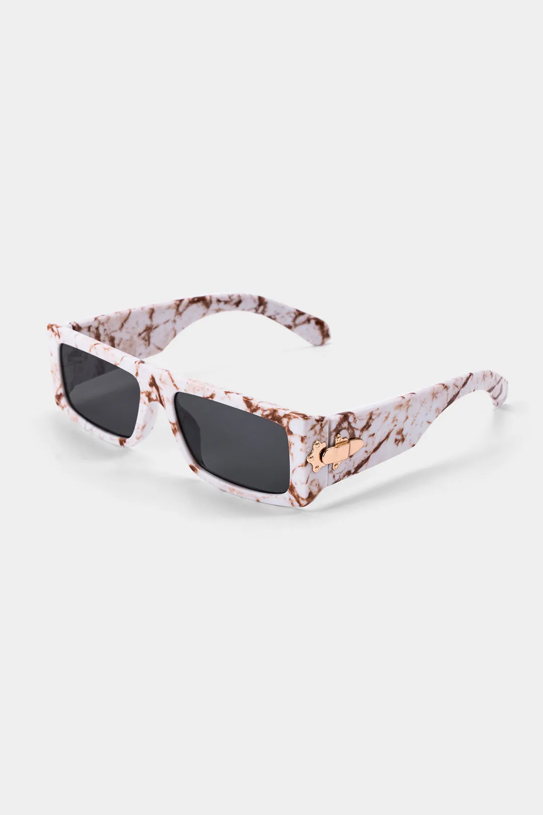 Retro Frame Square Sunglasses sold by Micas