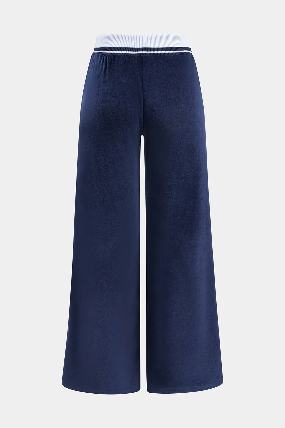 Fløjl ruched slips foran brede ben bukser sold by Micas product image thumbnail 2