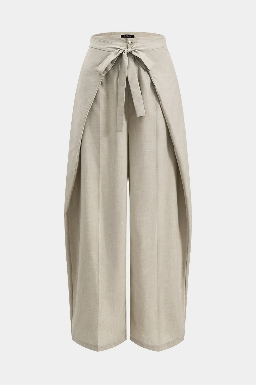 Slips foran knap brede ben bukser sold by Micas