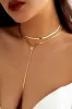 Metal Chain Choker halskæde sold by Micas