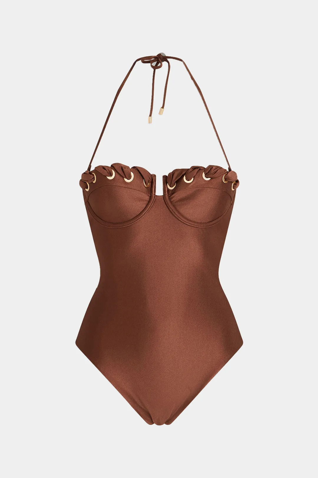 Strapply Backless Bustier Bodysuit sold by Micas