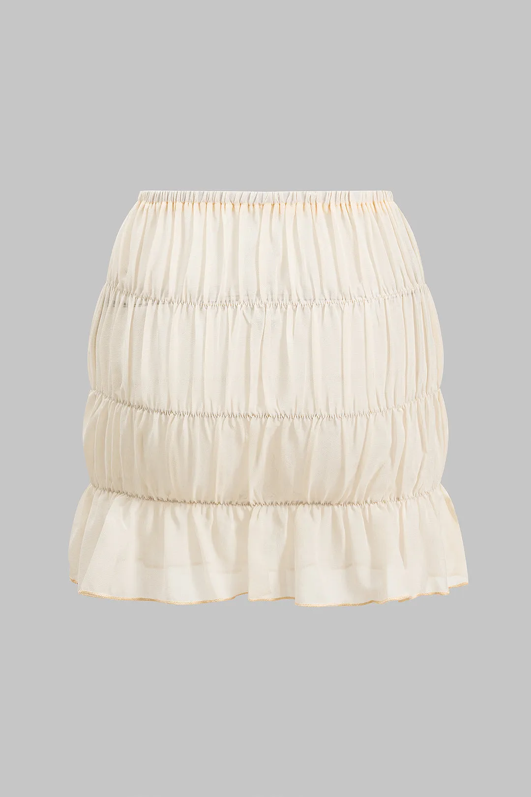 RUCHED TIE UP BACKLESS TOP OG NURTT SET sold by Micas product image thumbnail 5