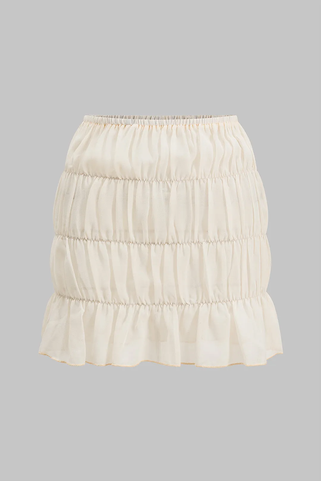 RUCHED TIE UP BACKLESS TOP OG NURTT SET sold by Micas product image thumbnail 4