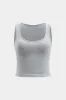 Solid ærmeløs tank top og ruched slips foran nederdel sæt sold by Micas