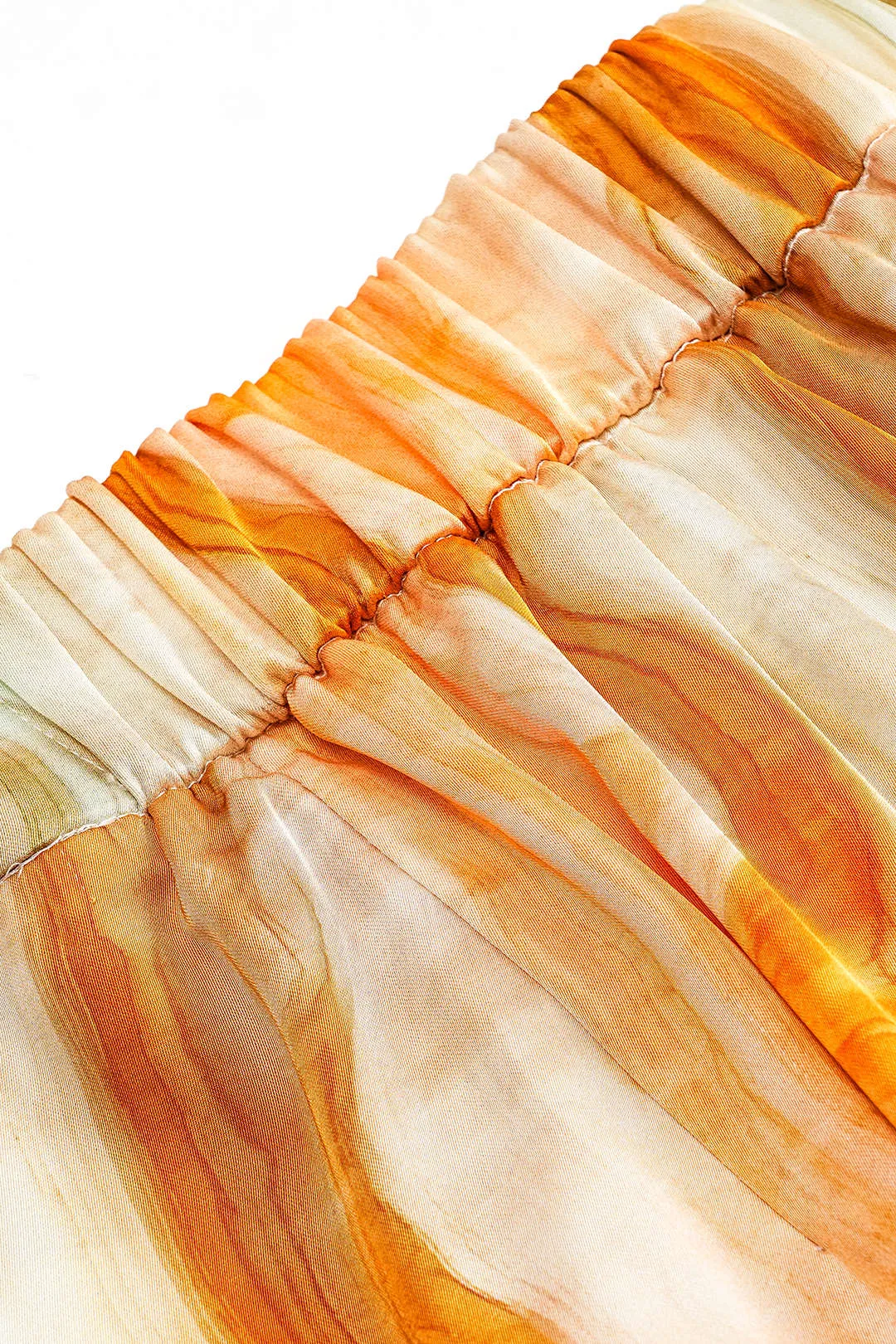 Marmorprint plisserede lommebrede benbukser sold by Micas product image thumbnail 5