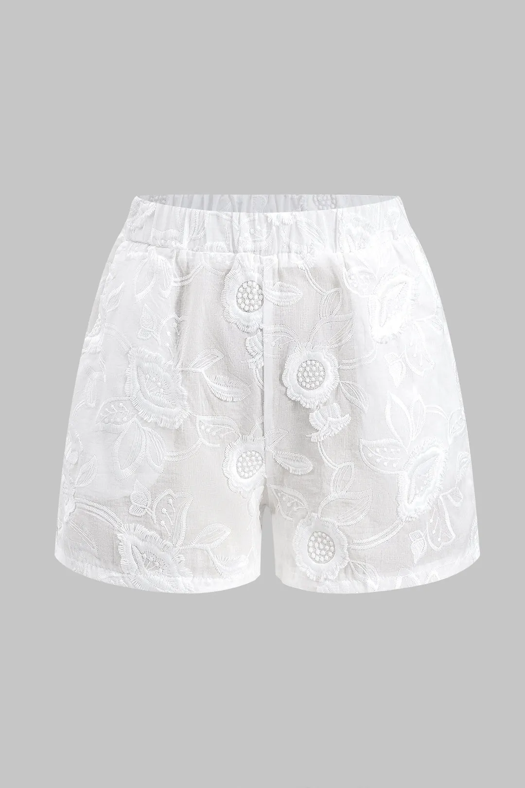 Broderi -knap Langærmet skjorte og shorts indstillet sold by Micas product image thumbnail 5