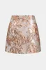 Jacquard -knappen slip top og nederdel sold by Micas