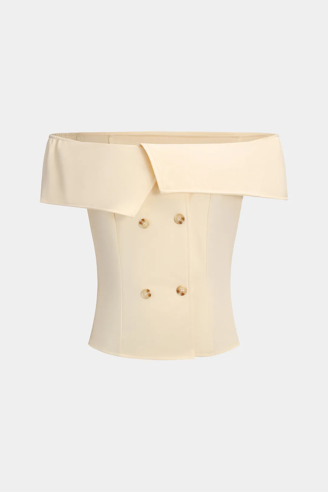 Off-skulder top og plisseret nederdel sæt sold by Micas product image thumbnail 2