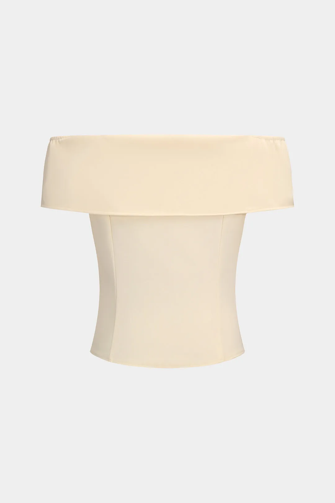 Off-skulder top og plisseret nederdel sæt sold by Micas product image thumbnail 3