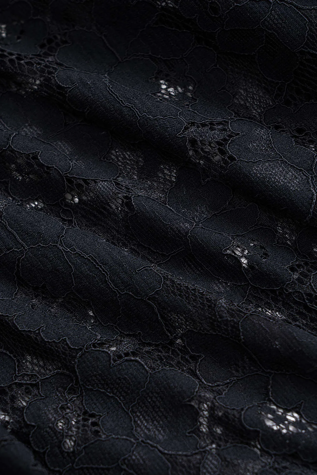 Blonder denim patchwork -knap lomme brede ben jeans sold by Micas product image thumbnail 4