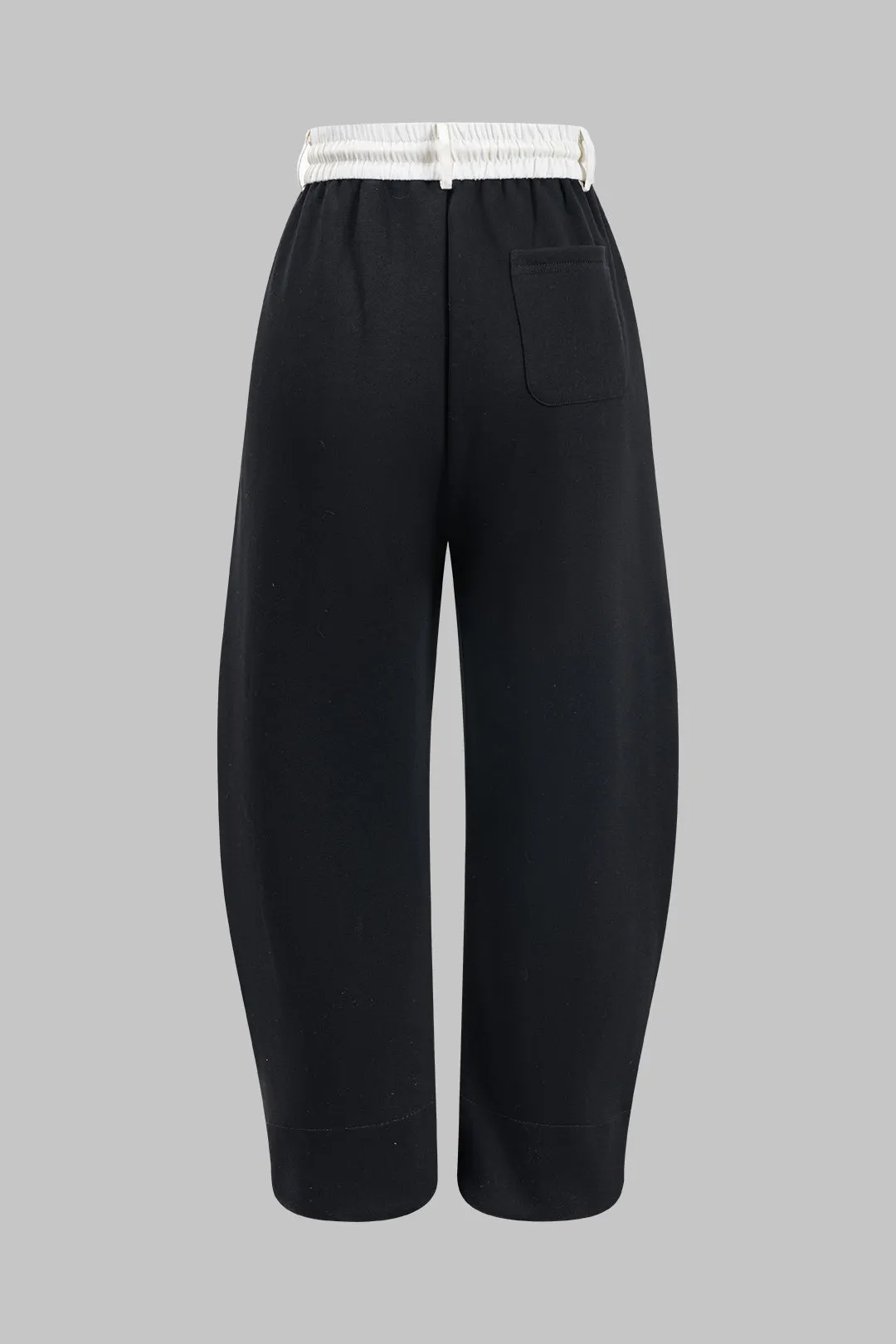Ruched Tie Front Button Pocket Trousers sold by Micas product image thumbnail 2