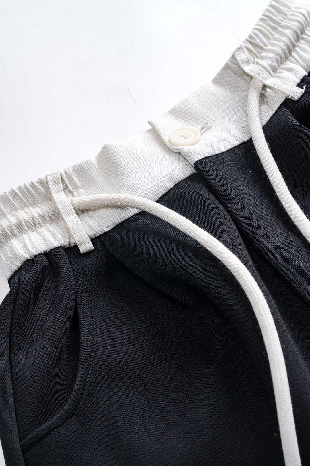 Ruched Tie Front Button Pocket Trousers sold by Micas product image thumbnail 3