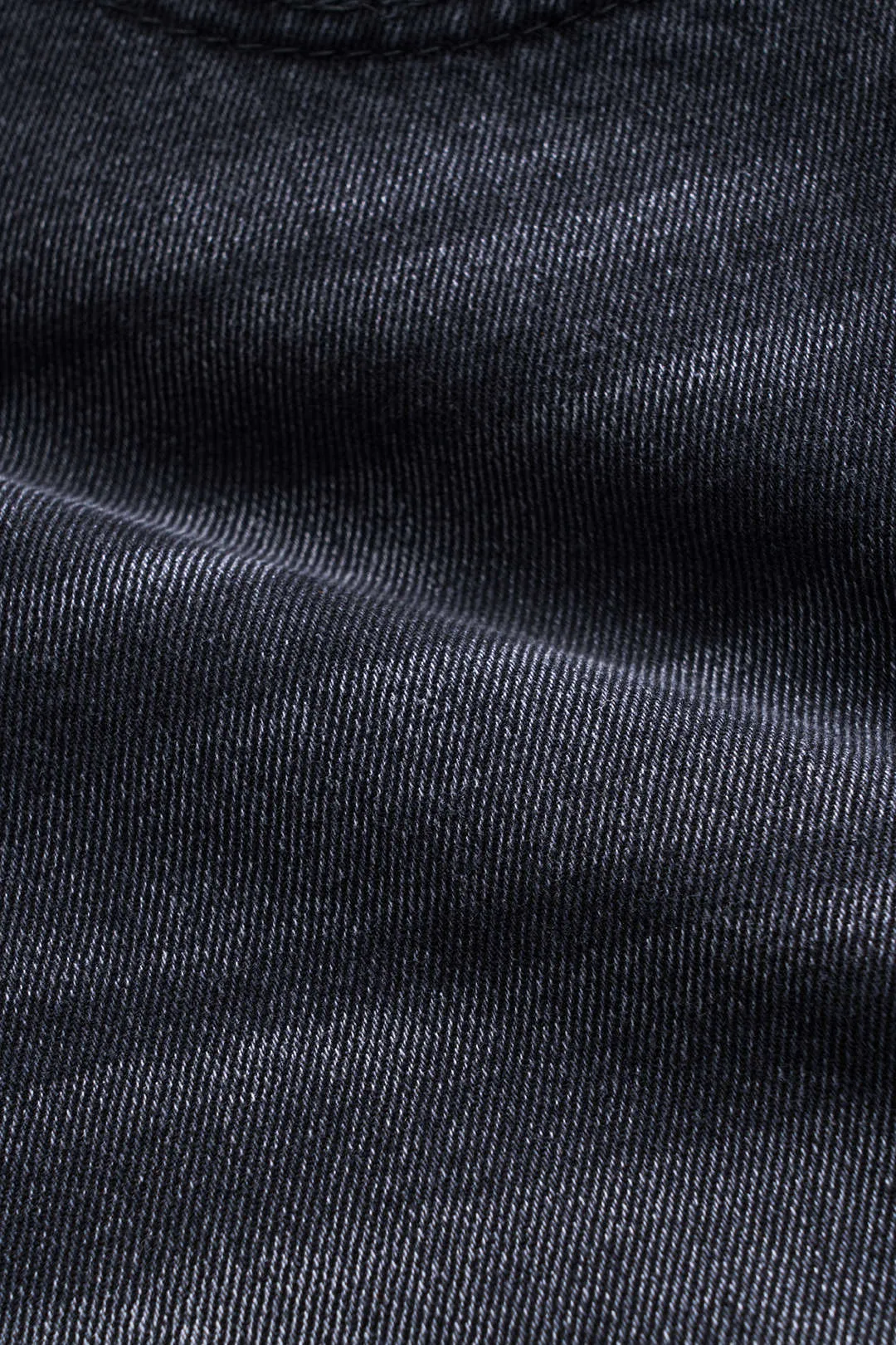 Denim knap lomme brede ben jeans sold by Micas product image thumbnail 4