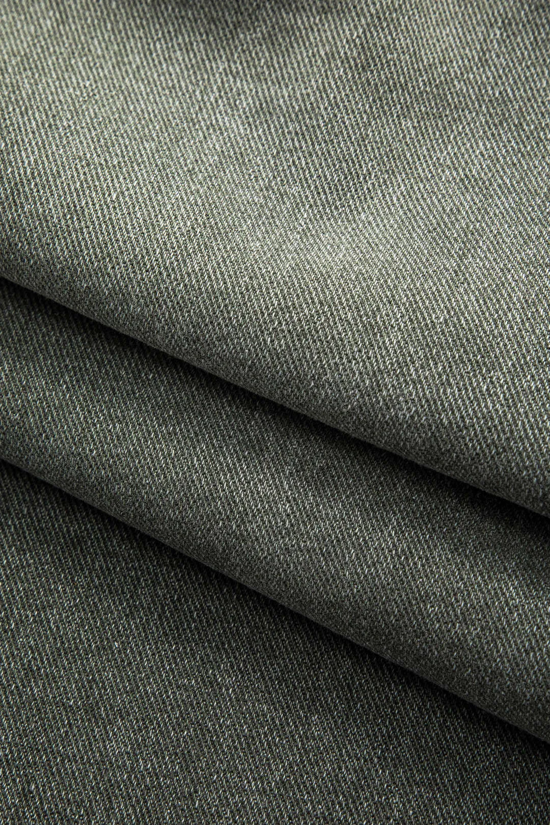 Denim Patchwork Button Wide Leg Trousers sold by Micas product image thumbnail 4