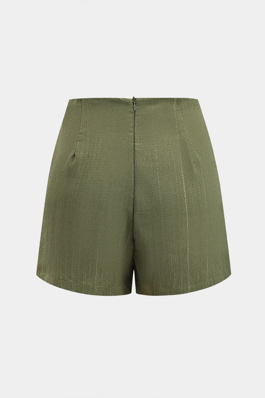 Solid Ruched lynlås skorts sold by Micas product image thumbnail 2