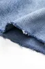 Denim -knaplomme shorts sold by Micas
