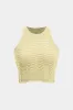 Strik udskåret tank top sold by Micas