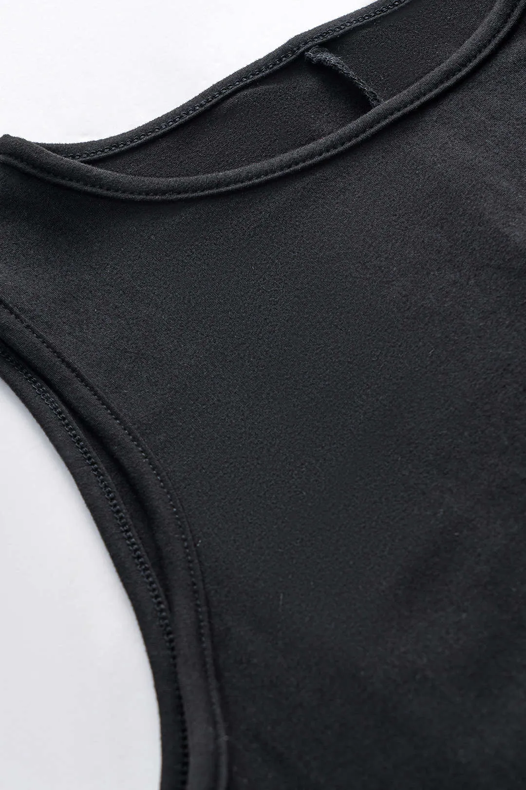 Bue ærmeløs spalte maxi kjole sold by Micas product image thumbnail 4