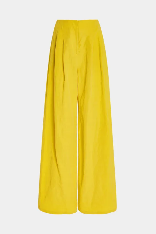 Linen Wide Leg Trousers sold by Micas