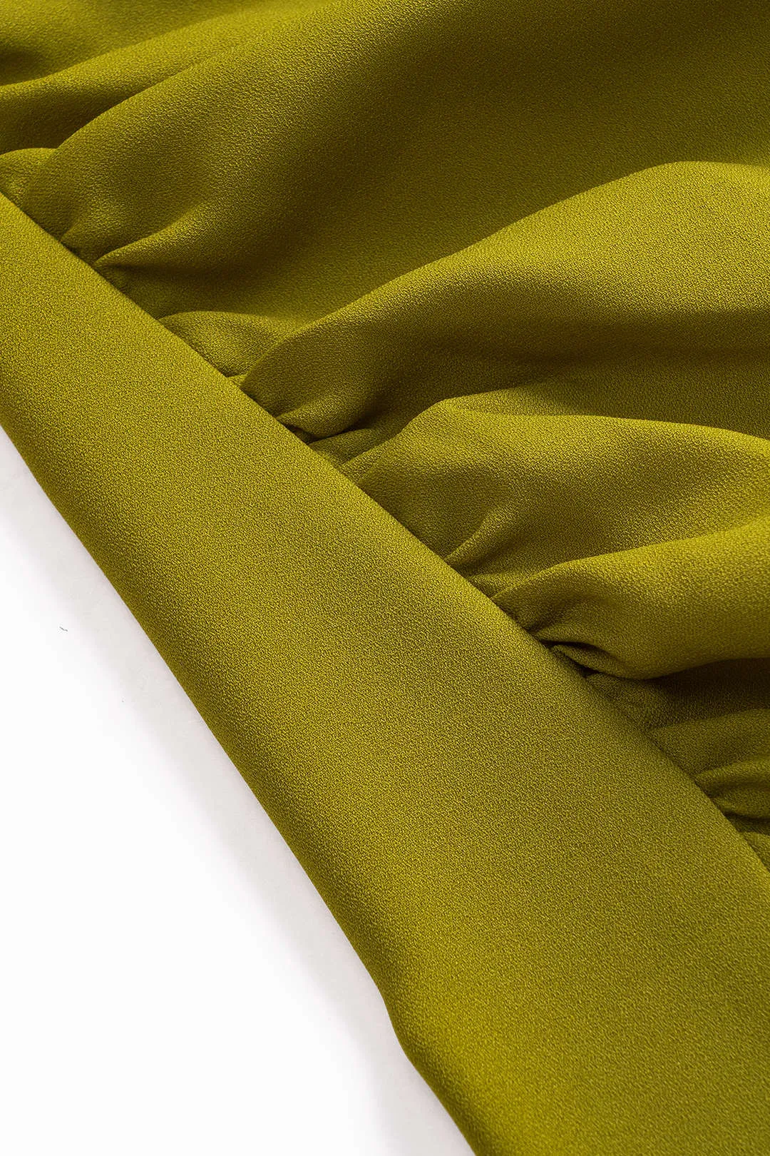 Metallisk ring ruched lynlås ærmeløs spalte midi kjole sold by Micas product image thumbnail 4