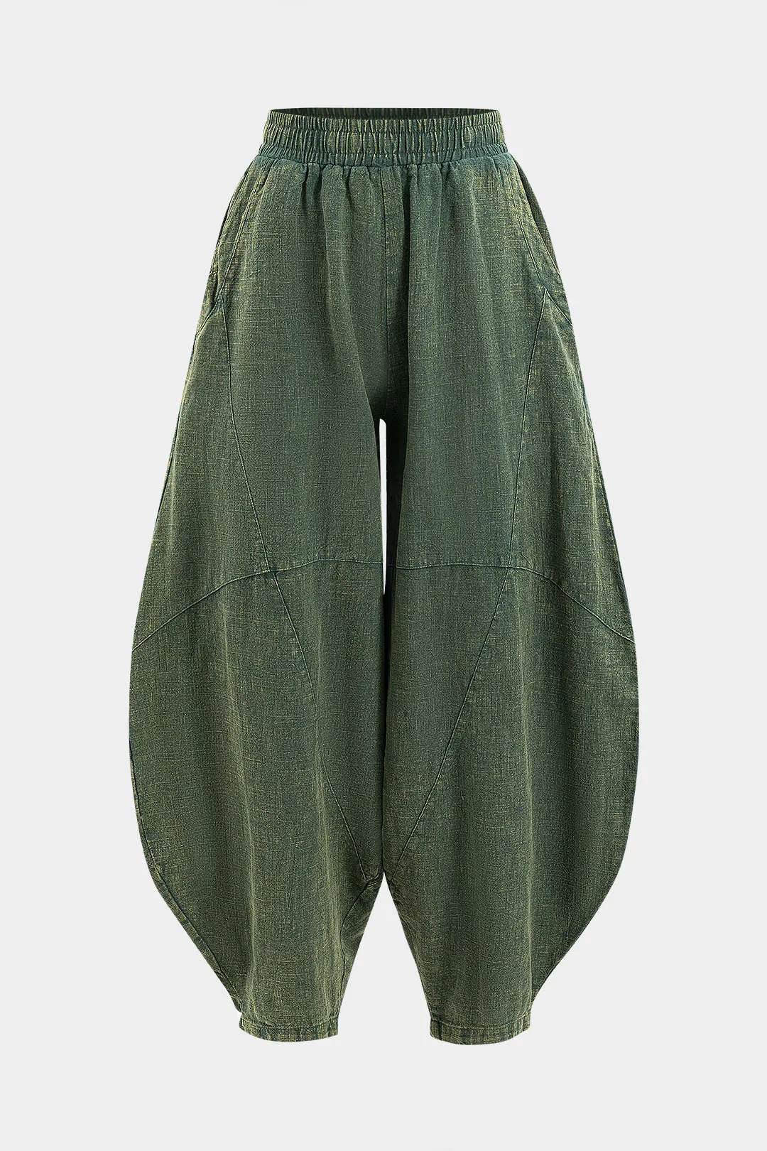 Ruched Pocket Wide Ben Tønde Bukser sold by Micas