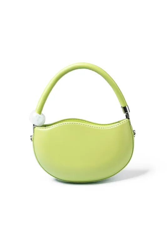 Faux læder metal skulder crossbody tote taske pung sold by Micas